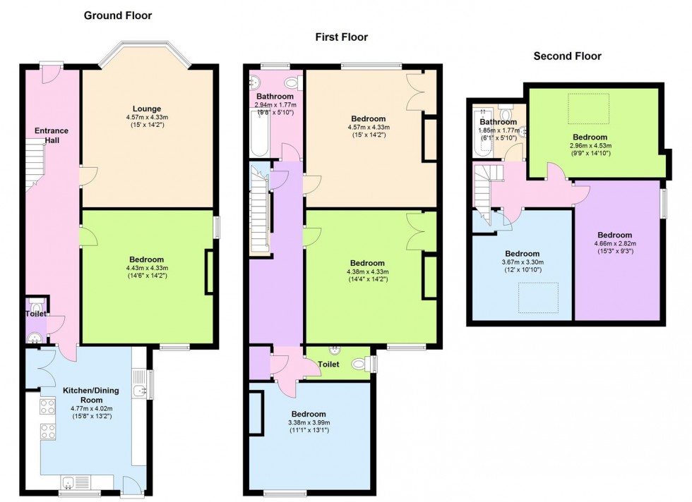 Floorplan for 15 Beech Hill Road, Broomhill