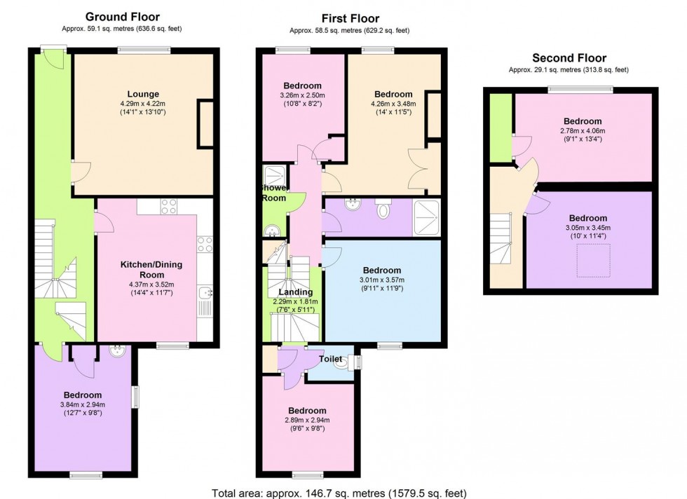 Floorplan for 18 Parkers Road, Broomhill