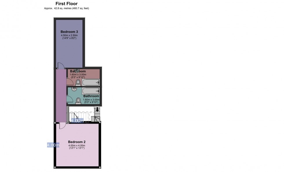 Floorplan for 156 Crookes, Crookes