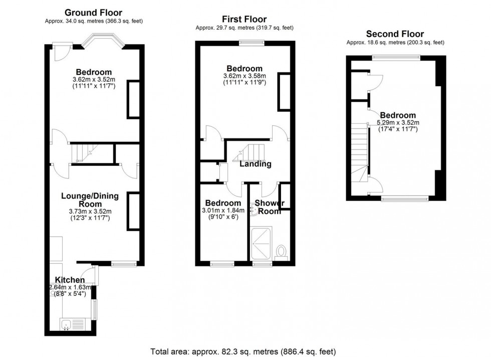 Floorplan for 44 Lydgate Lane, Broomhill