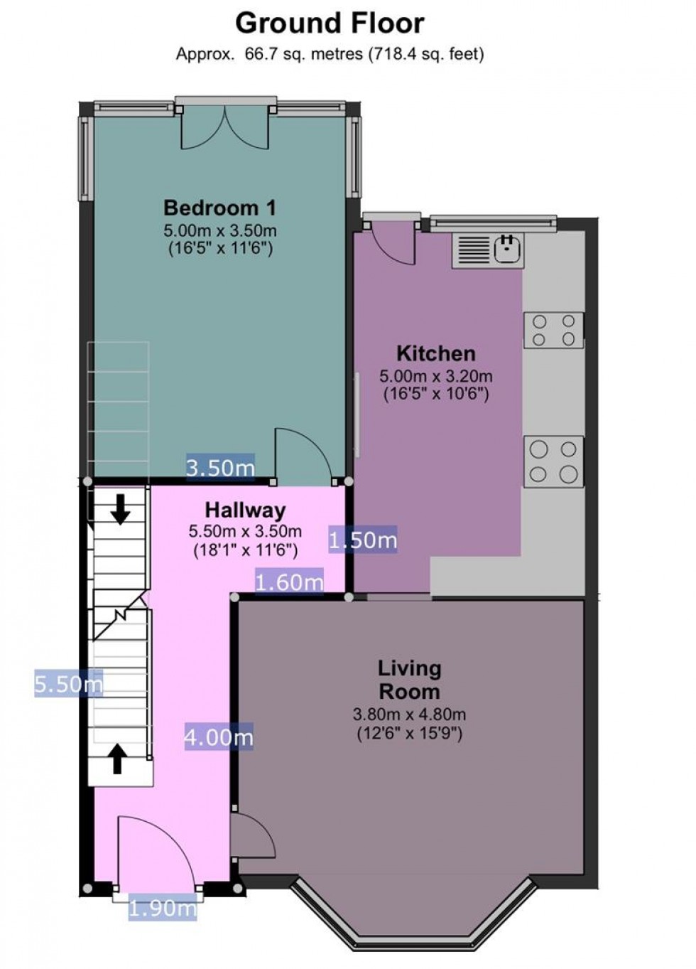 Floorplan for 33 Moor Oaks Road, Broomhill