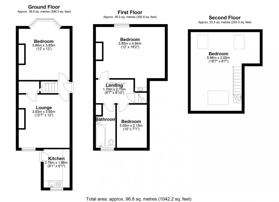 Floorplan for 53 Clementson Road, Crookes