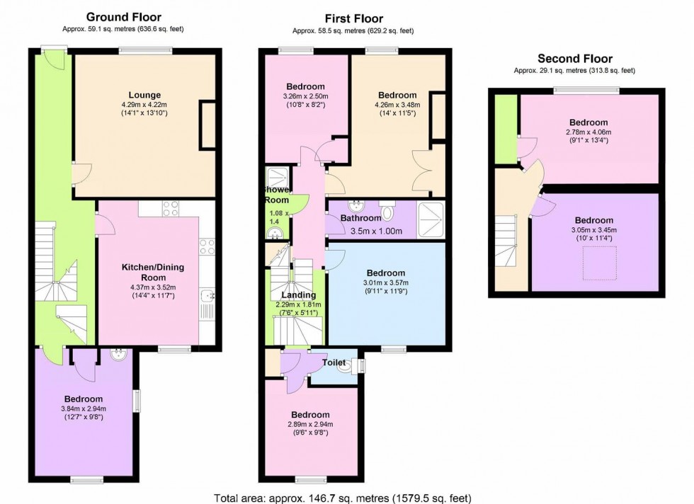 Floorplan for 18 Parkers Road, Broomhill