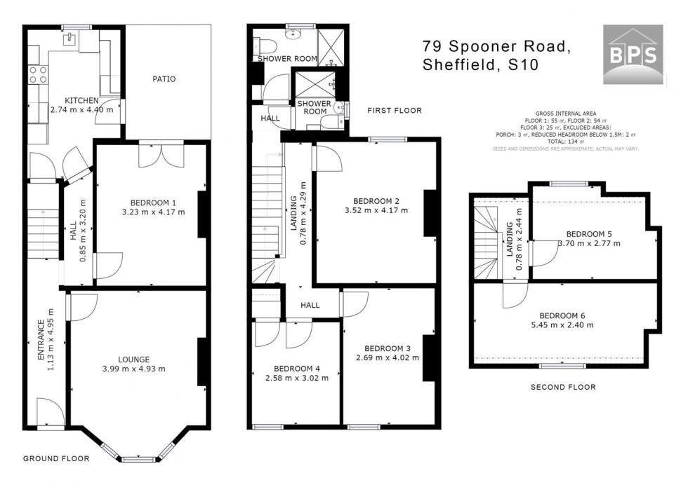 Floorplan for 79 Spooner Road, Broomhill